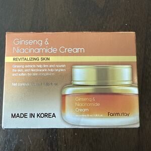 Korean Farm Stay Ginseng & Niacinamide Face Cream Exp. 12/2028